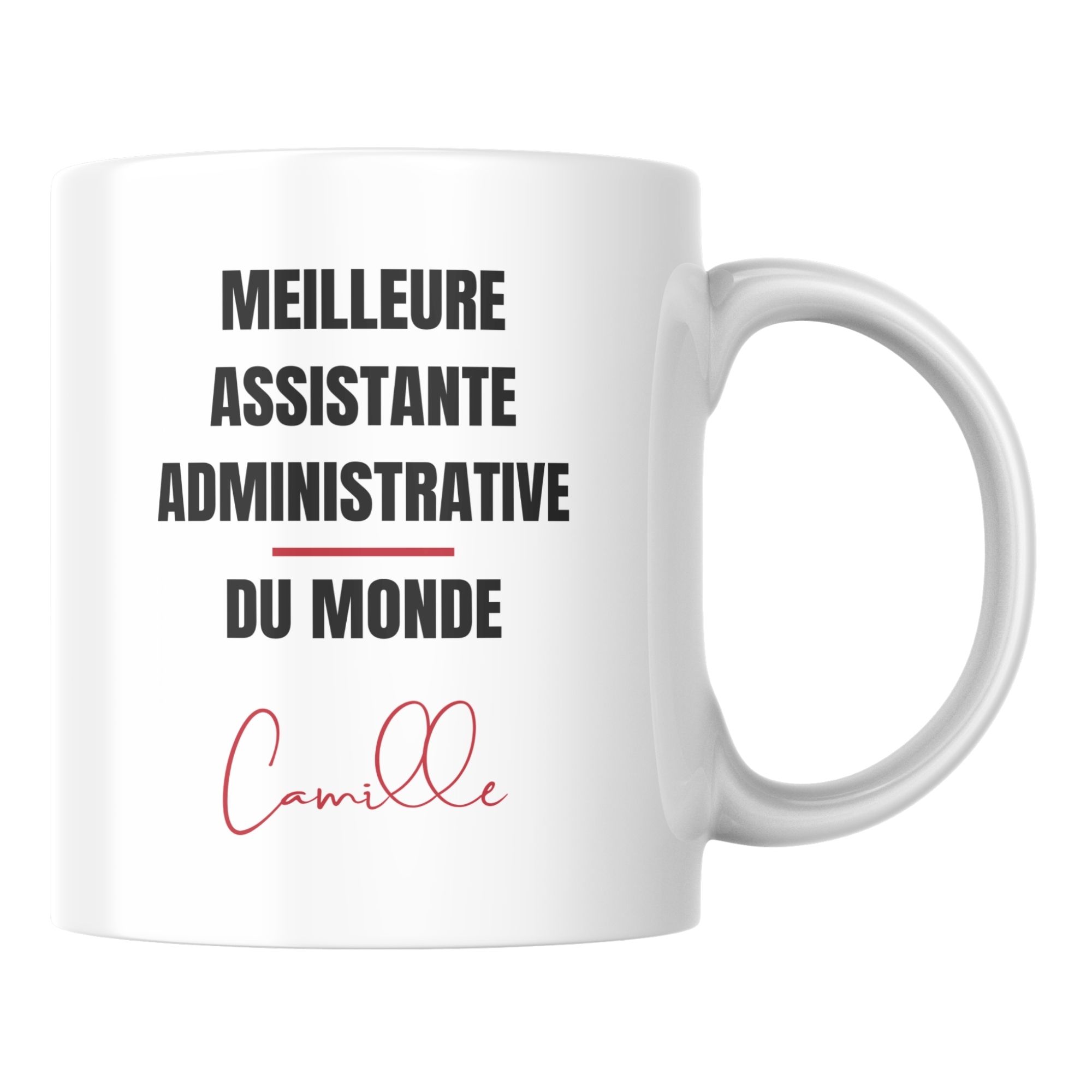 Mug du meilleur Assistante administrative du monde 1 Mug du meilleur Assistante administrative du monde