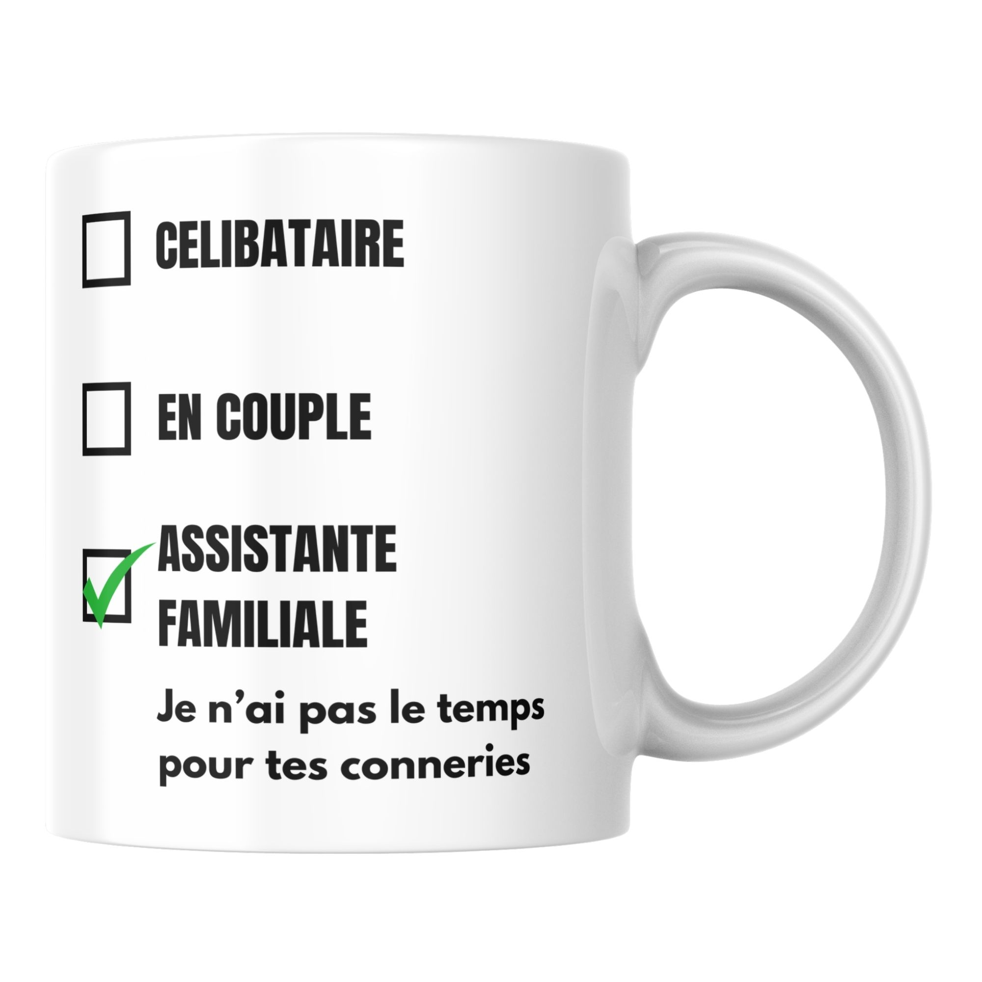 Mug humour Assistante familiale 1 Mug humour Assistante familiale