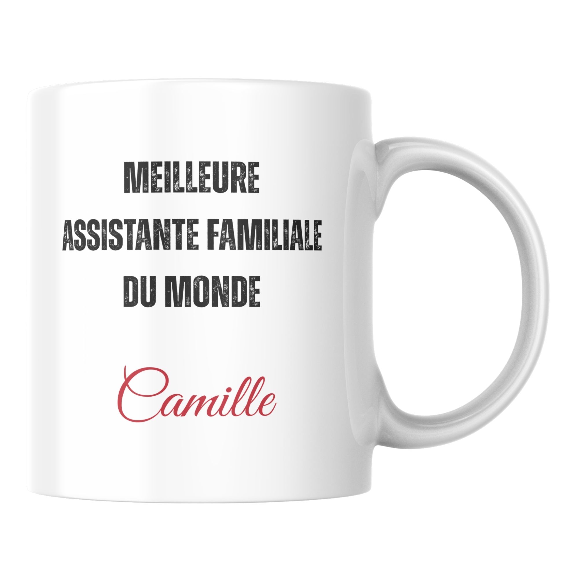 Mug personnalisé meilleur Assistante familiale du monde 1 Mug personnalisé meilleur Assistante familiale du monde
