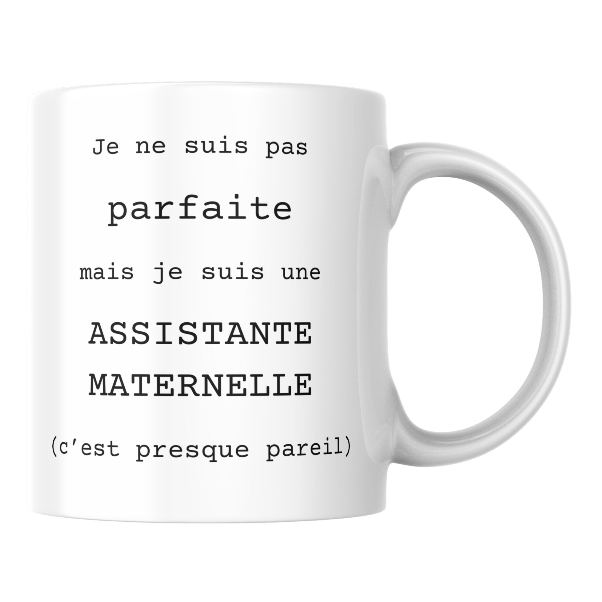 Mug Assistante maternelle humour 1 Mug Assistante maternelle humour
