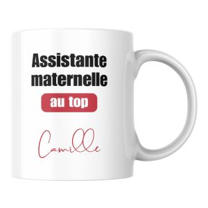 Mug Assistante maternelle au top