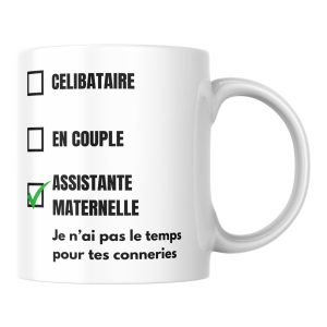 Mug humour Assistante maternelle