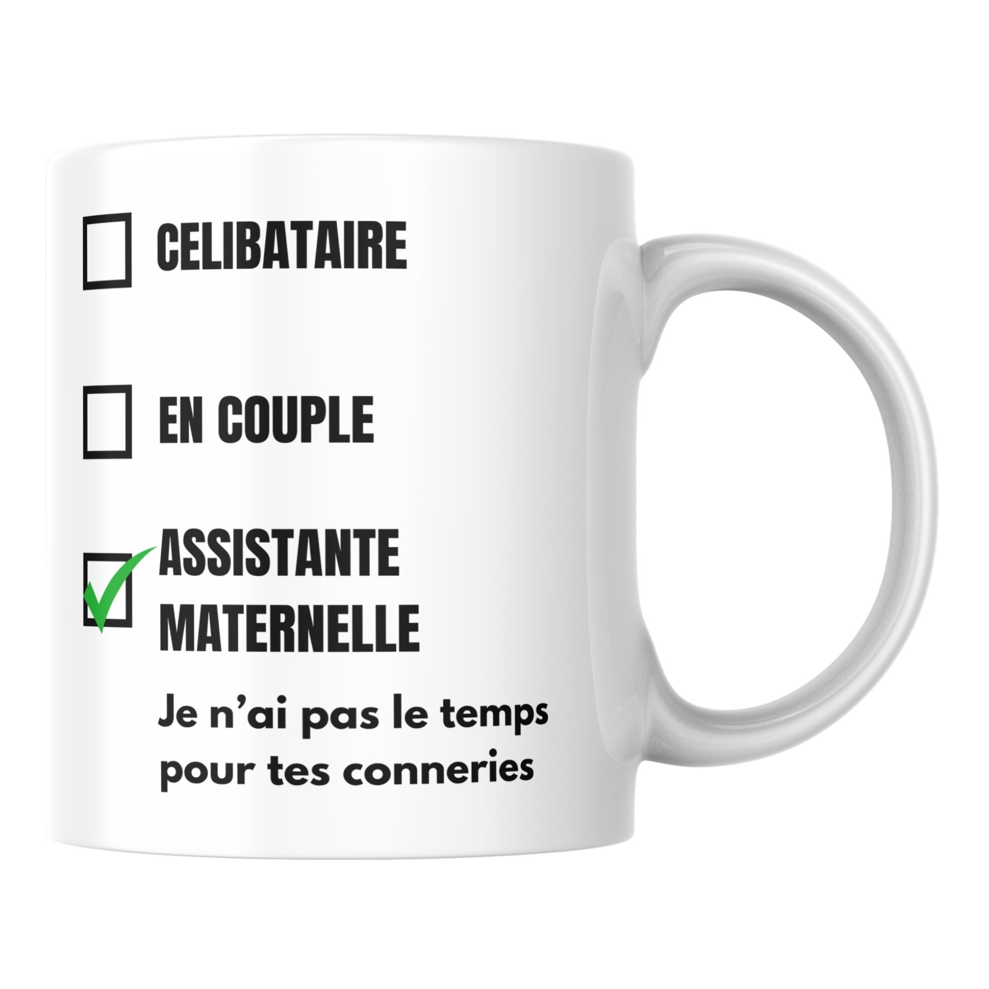 Mug humour Assistante maternelle 1 Mug humour Assistante maternelle