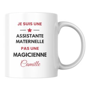 Mug Assistante maternelle humour à personnaliser