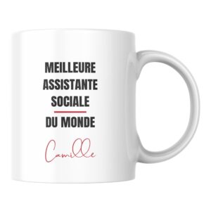 Mug du meilleur Assistante sociale du monde