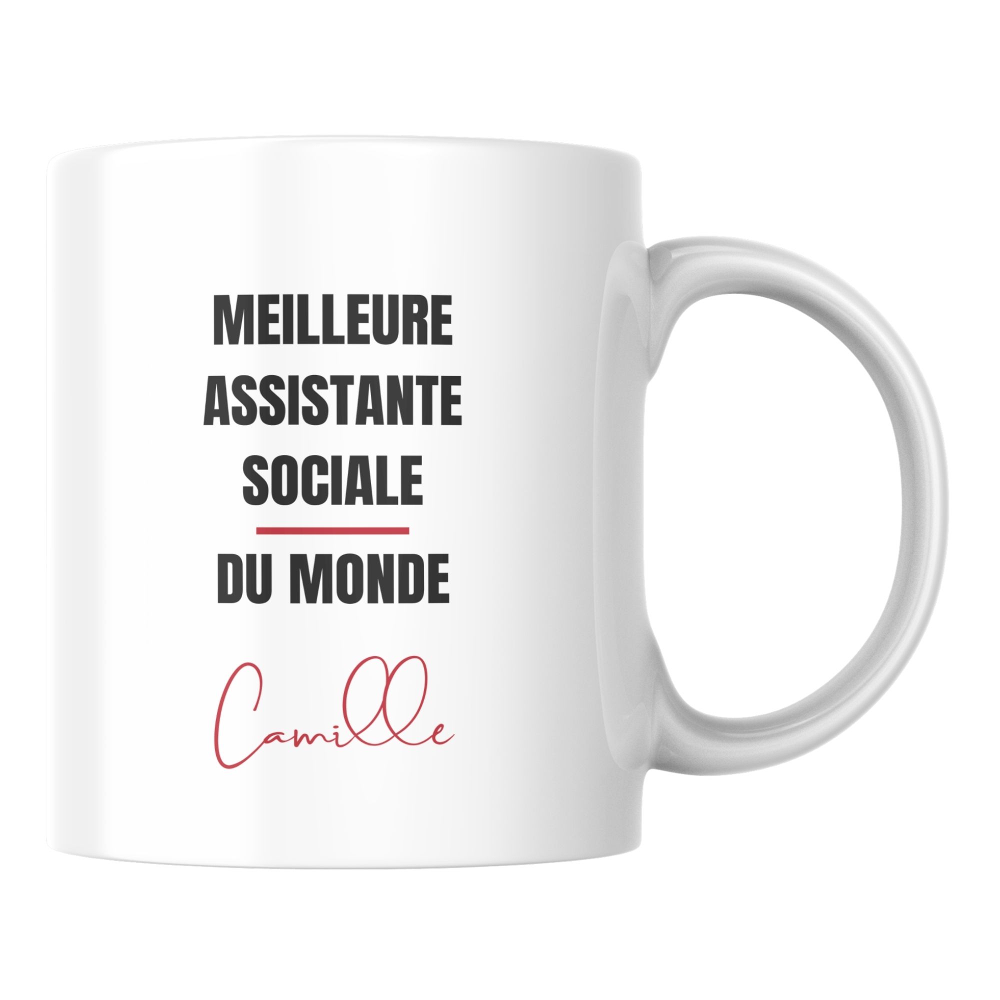 Mug du meilleur Assistante sociale du monde 1 Mug du meilleur Assistante sociale du monde