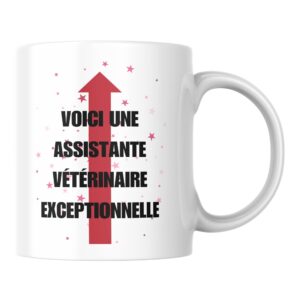 Mug Assistante vétérinaire Exceptionnel