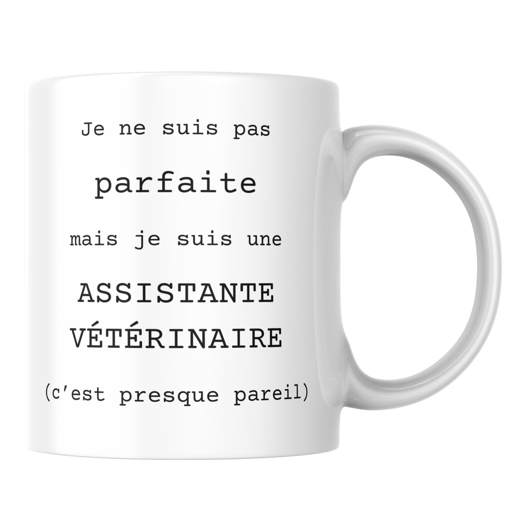 Mug Assistante vétérinaire humour 1 Mug Assistante vétérinaire humour