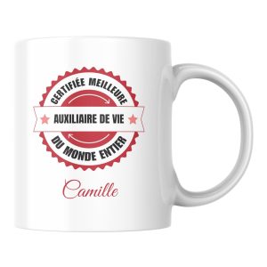 Mug certifié meilleur Aide à domicile du monde