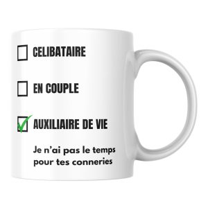 Mug humour Aide à domicile