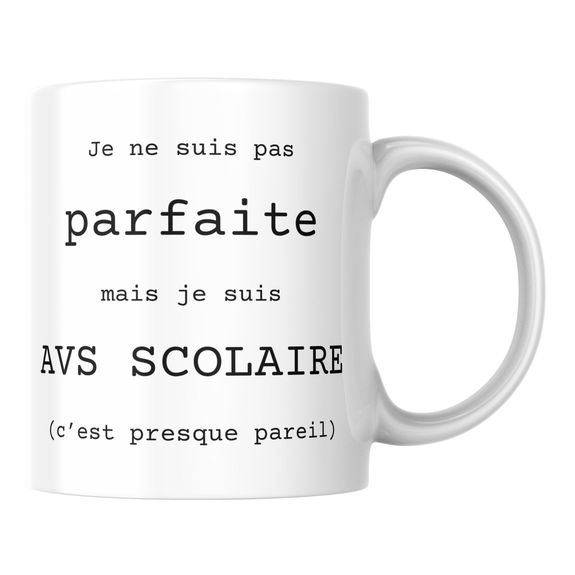 Mug AVS scolaire humour 1 Mug AVS scolaire humour