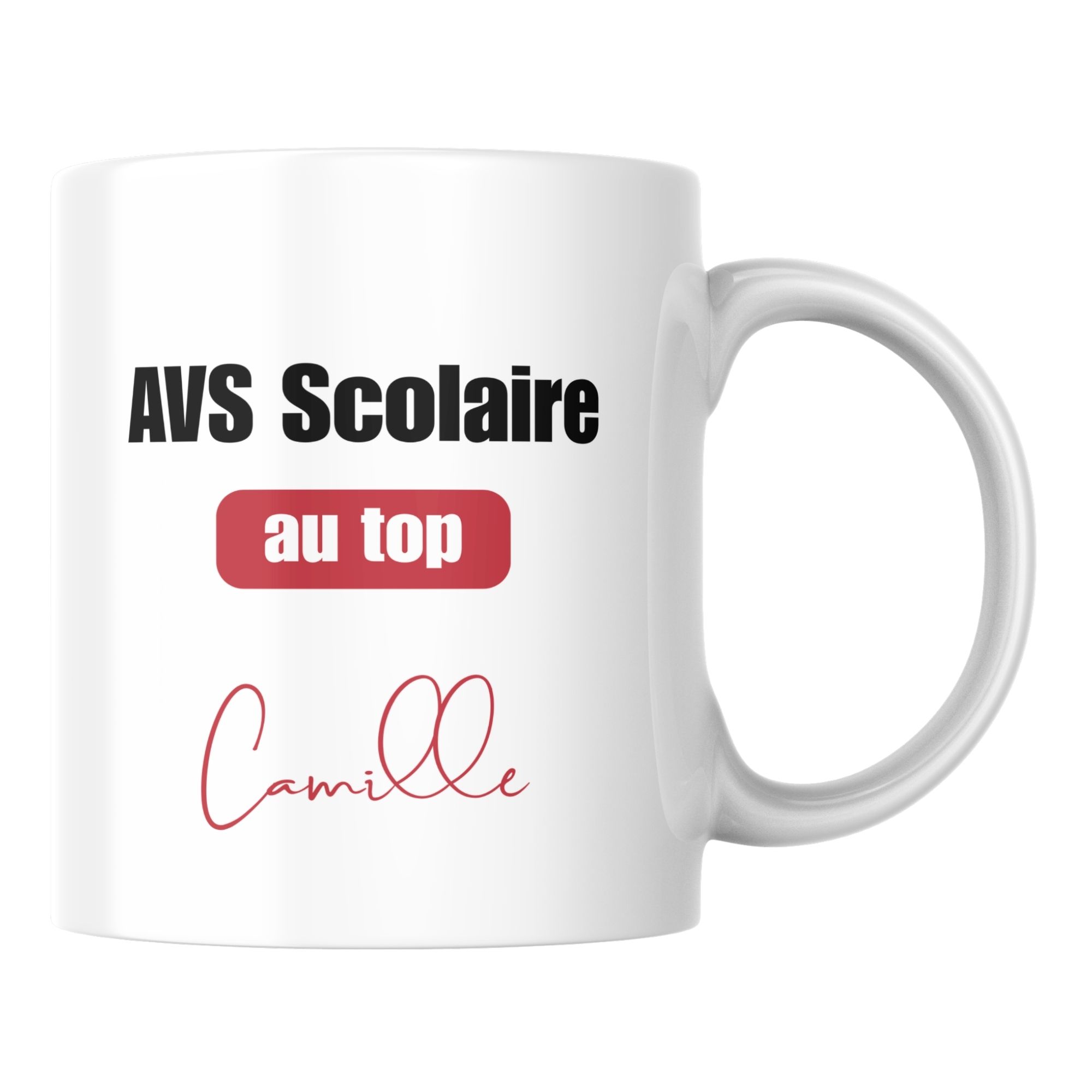 Mug AVS scolaire au top 1 Mug AVS scolaire au top