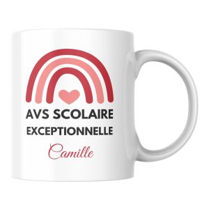 Mug personnalisé AVS scolaire exceptionnel