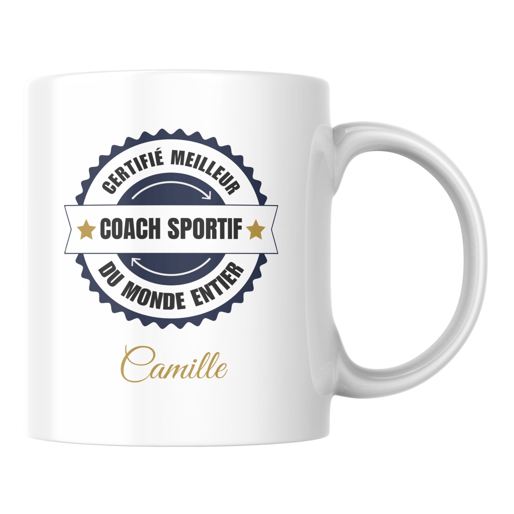 Mug certifié meilleur Coach sportif du monde 1 Mug certifié meilleur Coach sportif du monde