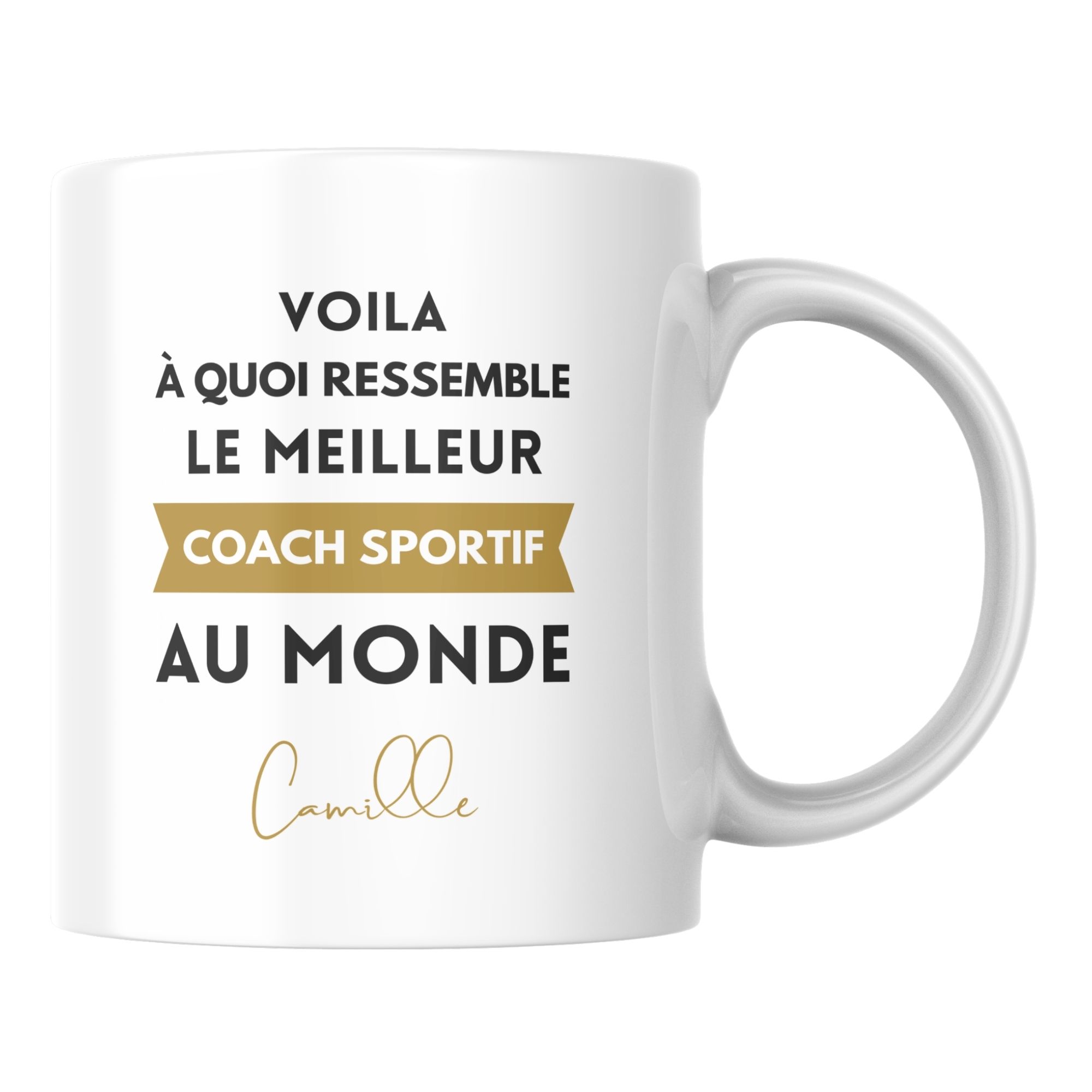 Mug personnalisé le meilleur Coach sportif au monde 1 Mug personnalisé le meilleur Coach sportif au monde