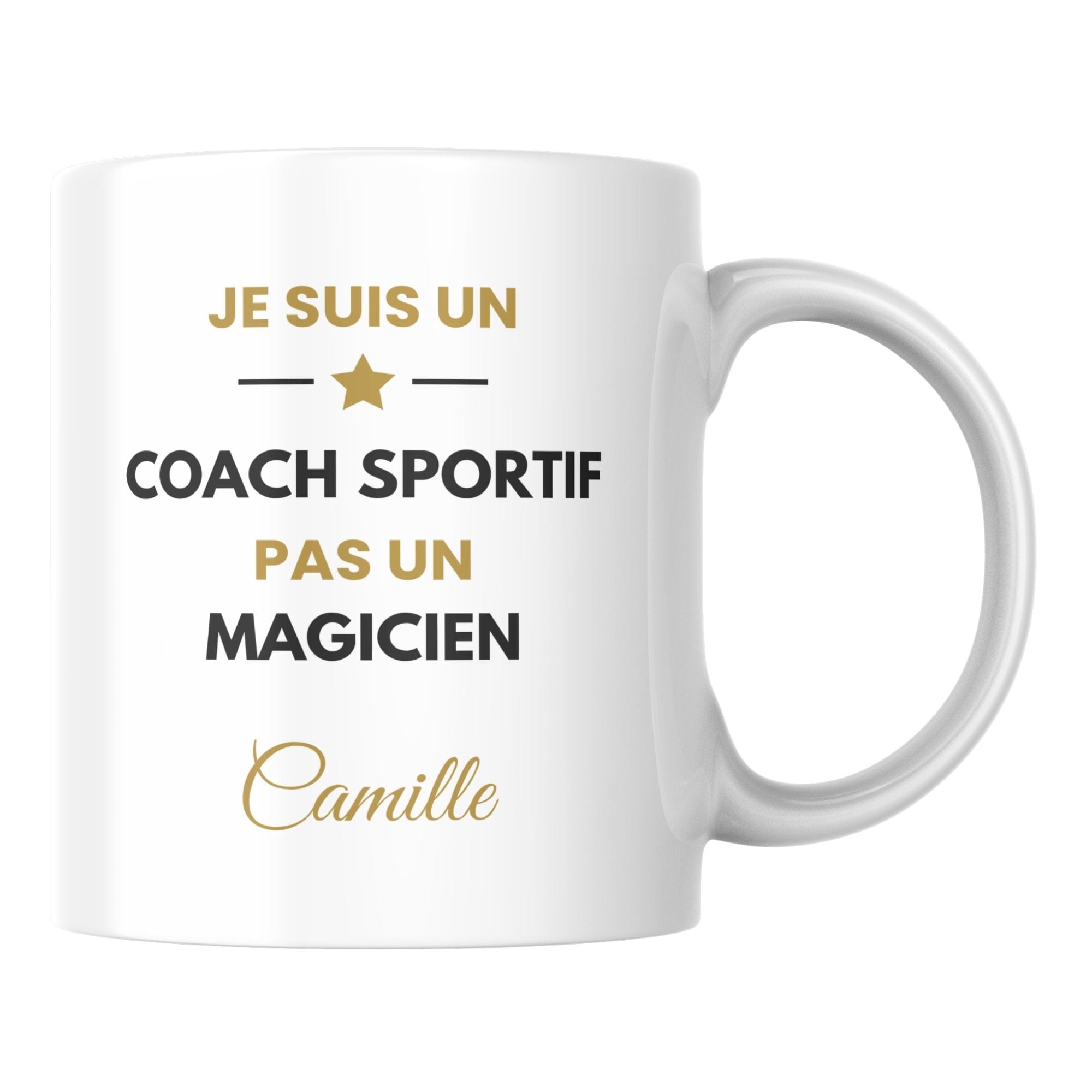 Mug Coach sportif humour à personnaliser 1 Mug Coach sportif humour à personnaliser