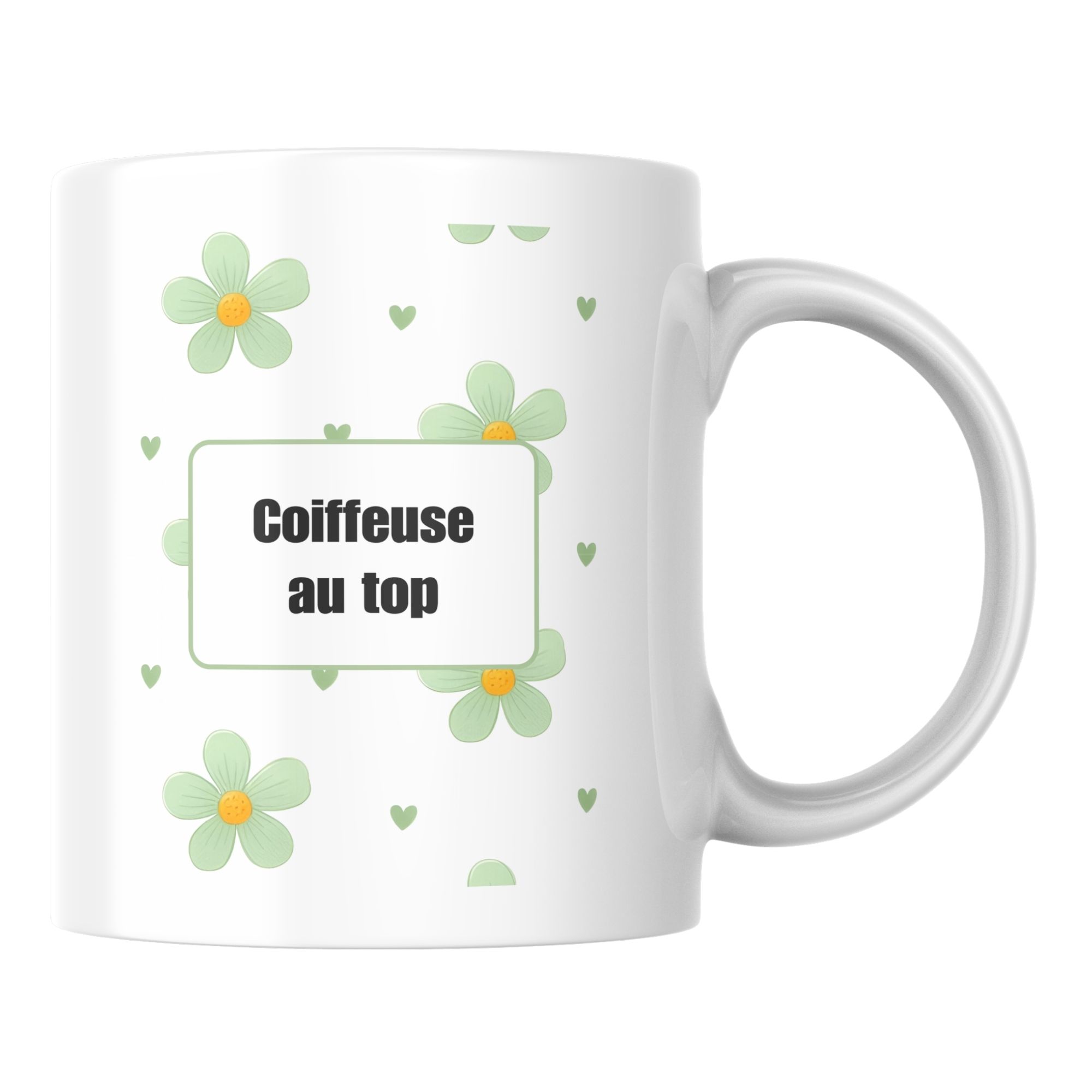 Mug fleuri Coiffeuse au top 1 Mug fleuri Coiffeuse au top