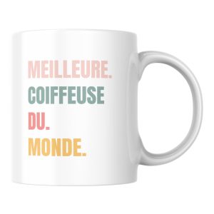 Mug original meilleur Coiffeuse du monde