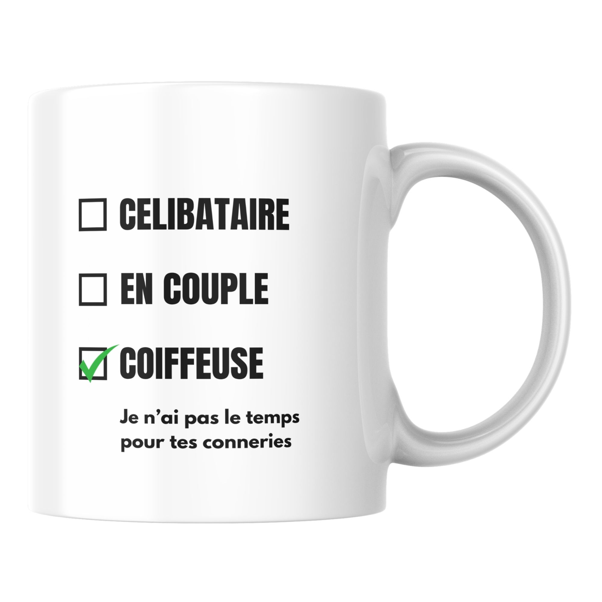 Mug humour Coiffeuse 1 Mug humour Coiffeuse