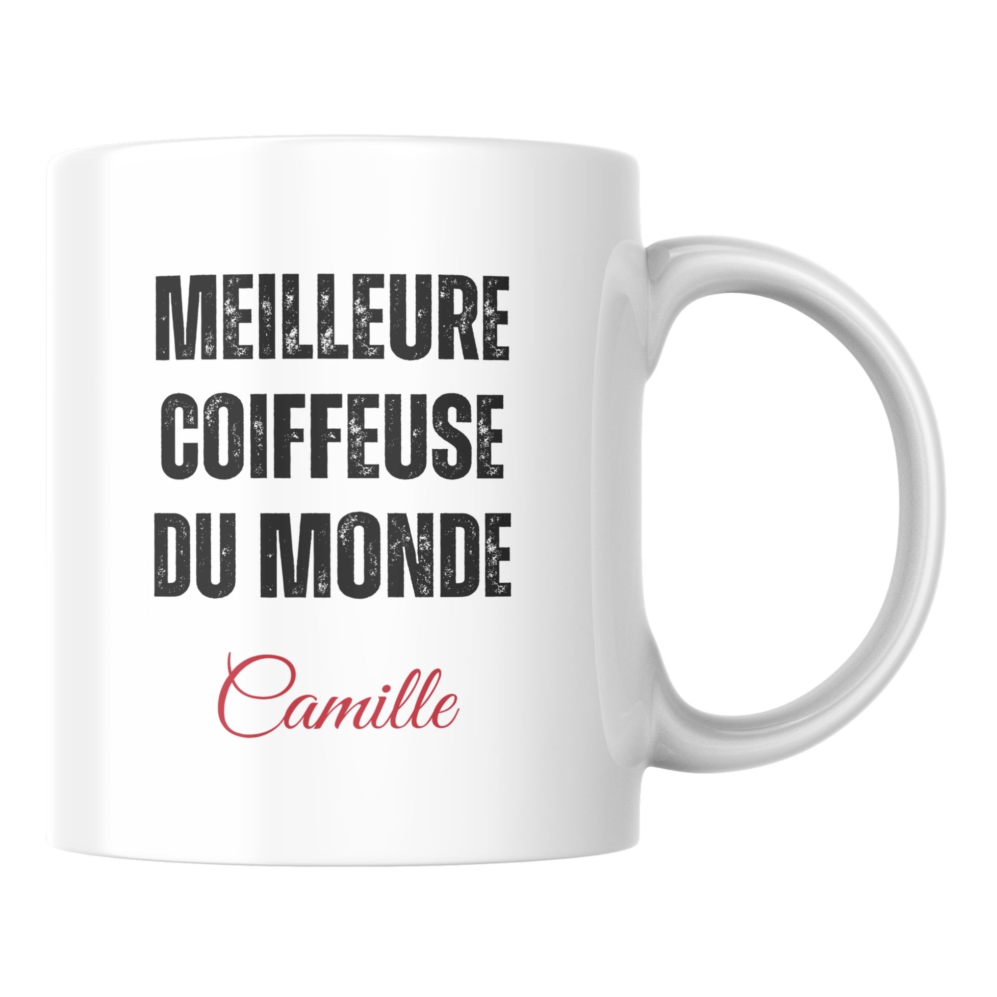 Mug personnalisé meilleur Coiffeuse du monde 1 Mug personnalisé meilleur Coiffeuse du monde