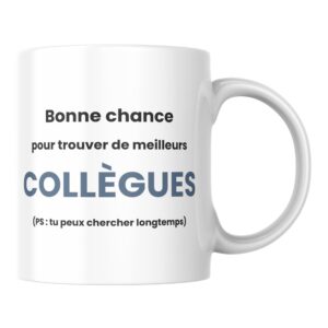 Mug cadeau meilleurs collègues