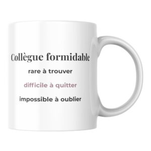 Mug collègue formidable