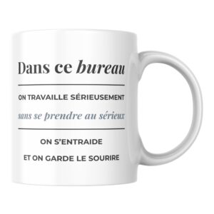 Mug humour bureau collègues