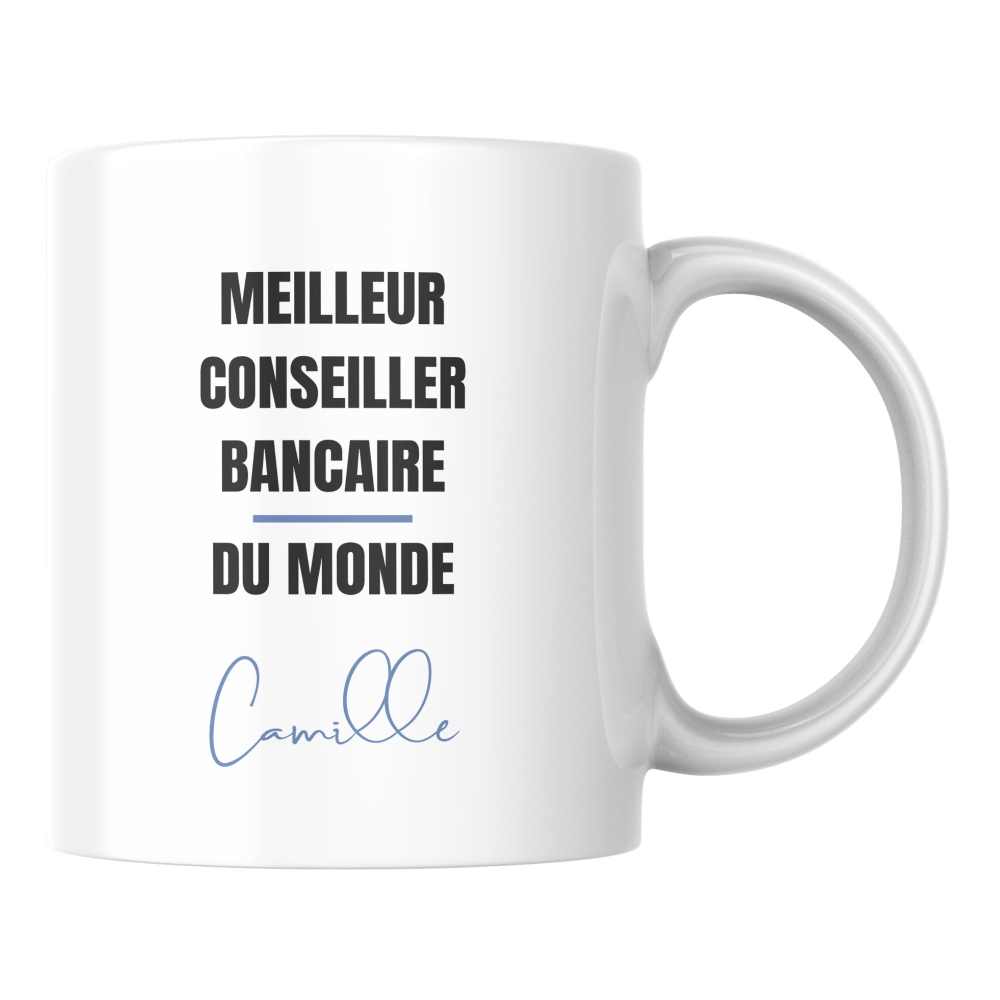 Mug du meilleur Conseiller bancaire du monde 1 Mug du meilleur Conseiller bancaire du monde