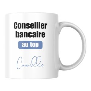 Mug Conseiller bancaire au top