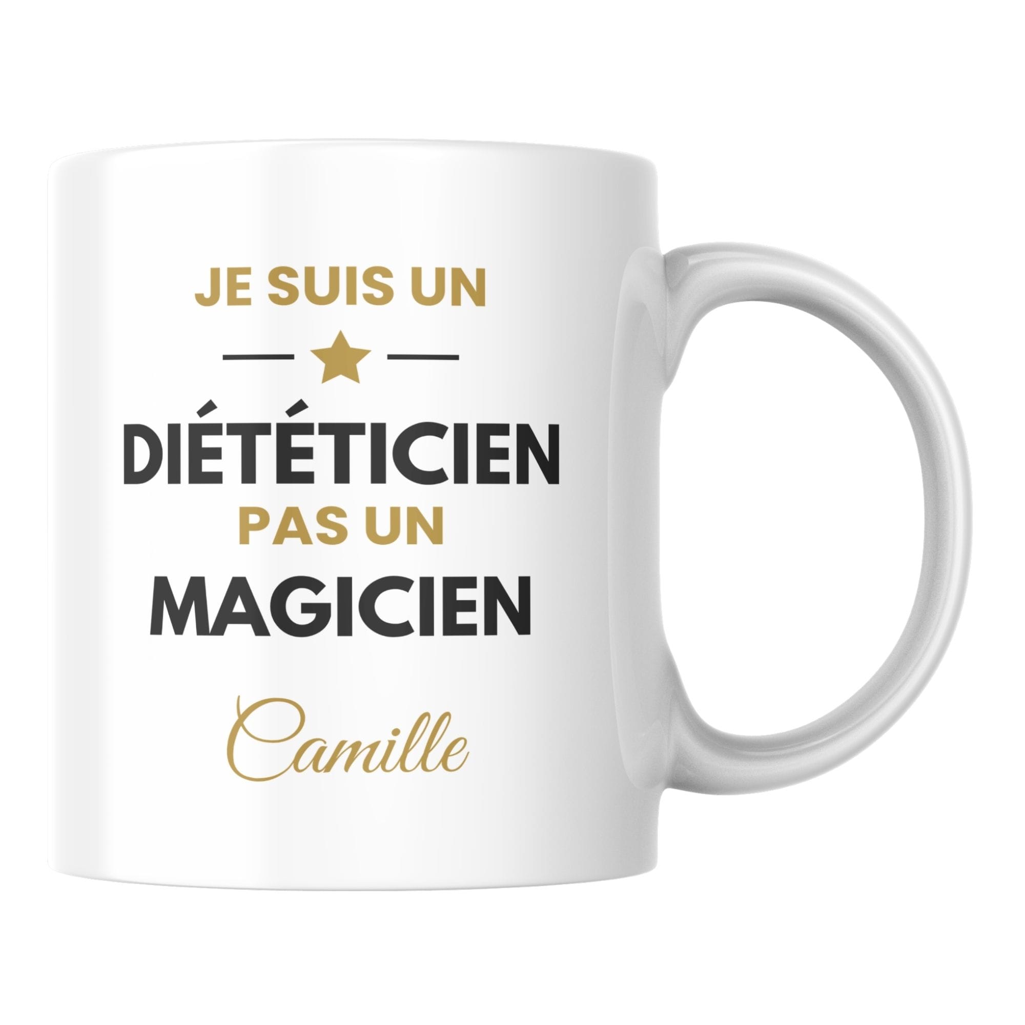 Mug Diététicien humour à personnaliser 1 Mug Diététicien humour à personnaliser