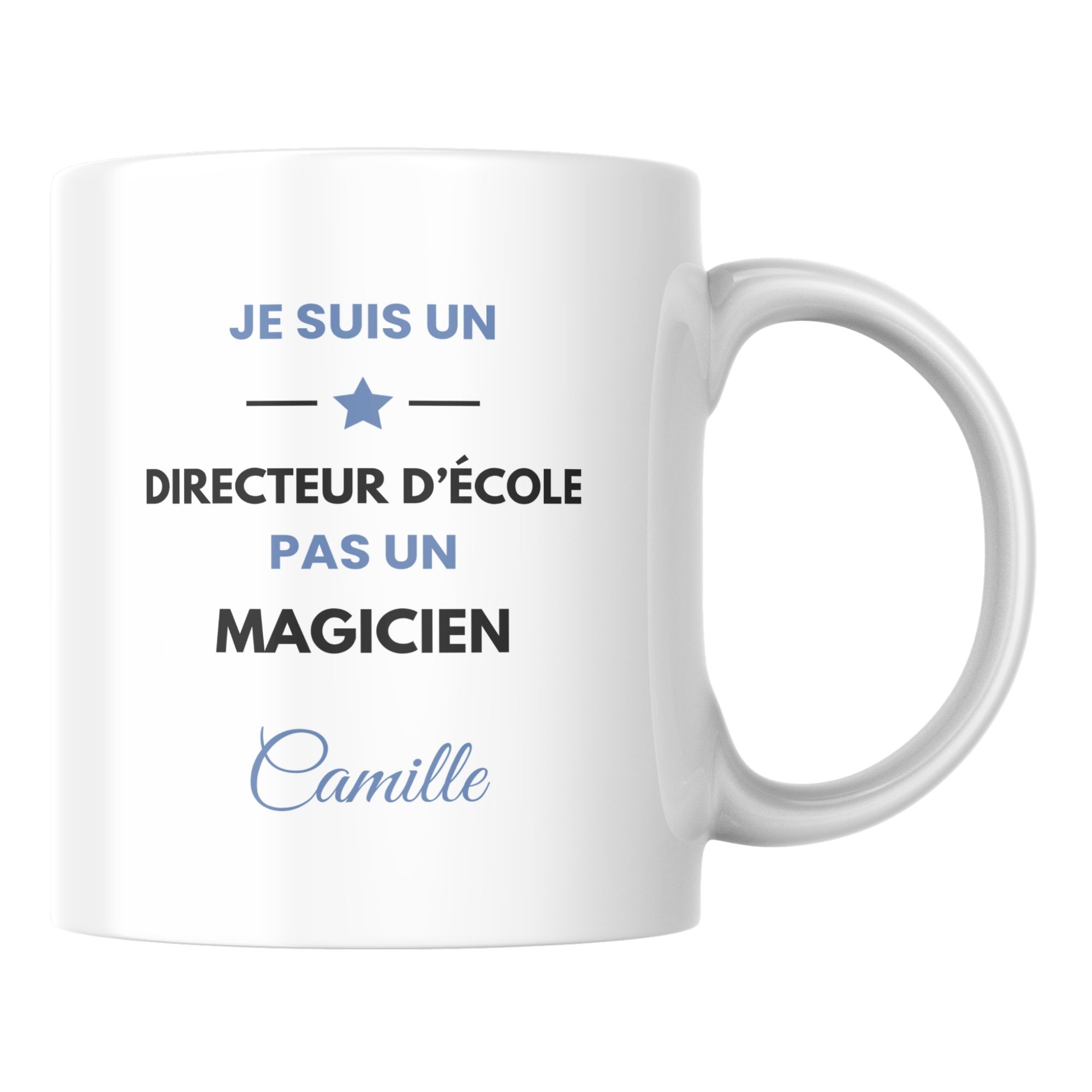 Mug Directeur d’école humour à personnaliser 1 Mug Directeur d’école humour à personnaliser