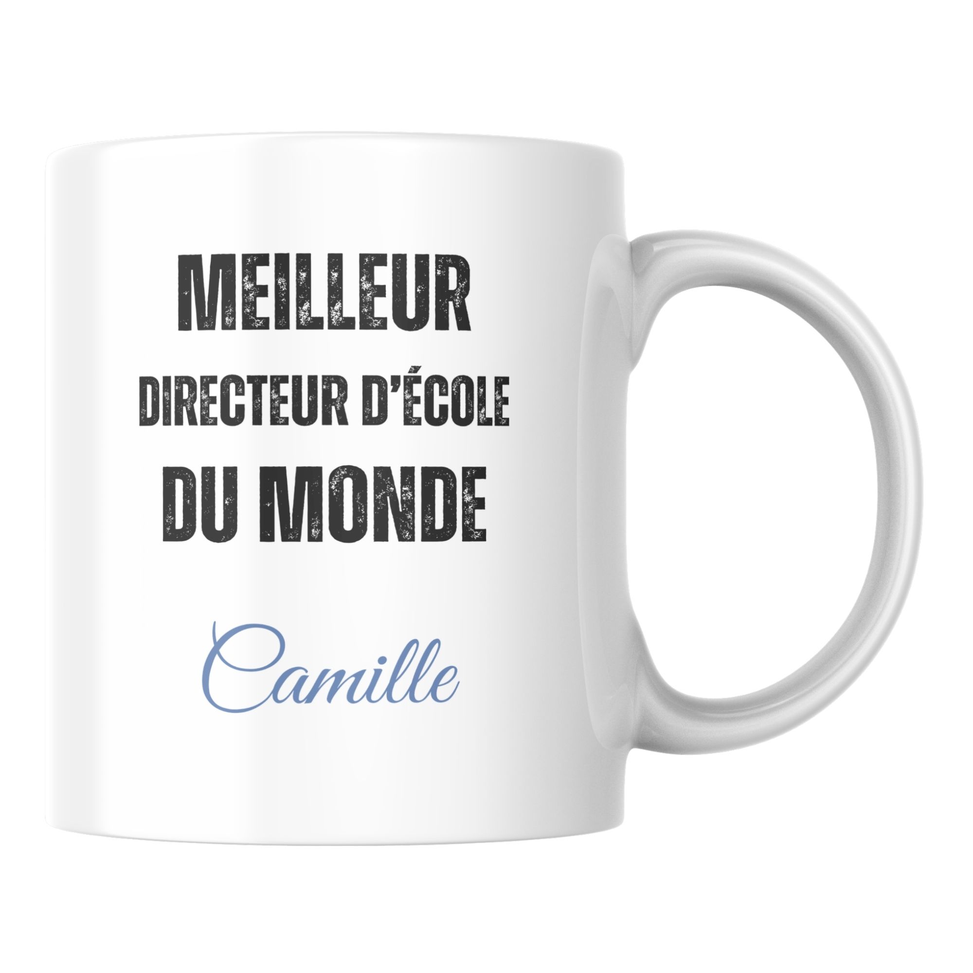 Mug personnalisé meilleur Directeur d’école du monde 1 Mug personnalisé meilleur Directeur d’école du monde