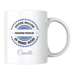 Mug certifié meilleur Éducateur spécialisé du monde