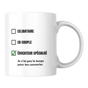 Mug humour Éducateur spécialisé