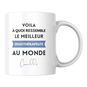 Mug personnalisé le meilleur Ergothérapeute au monde