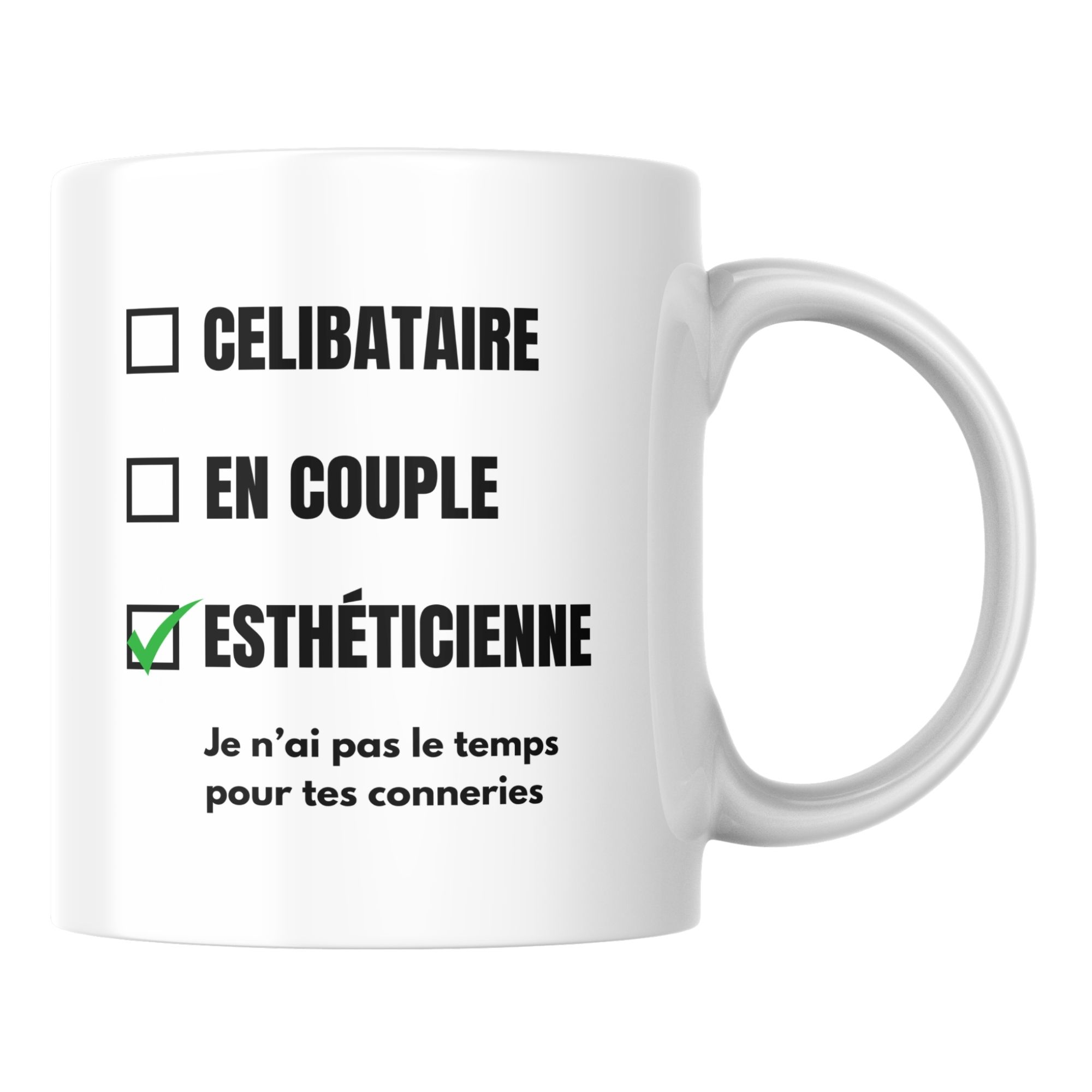 Mug humour Esthéticienne 1 Mug humour Esthéticienne