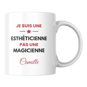 Mug Esthéticienne humour à personnaliser