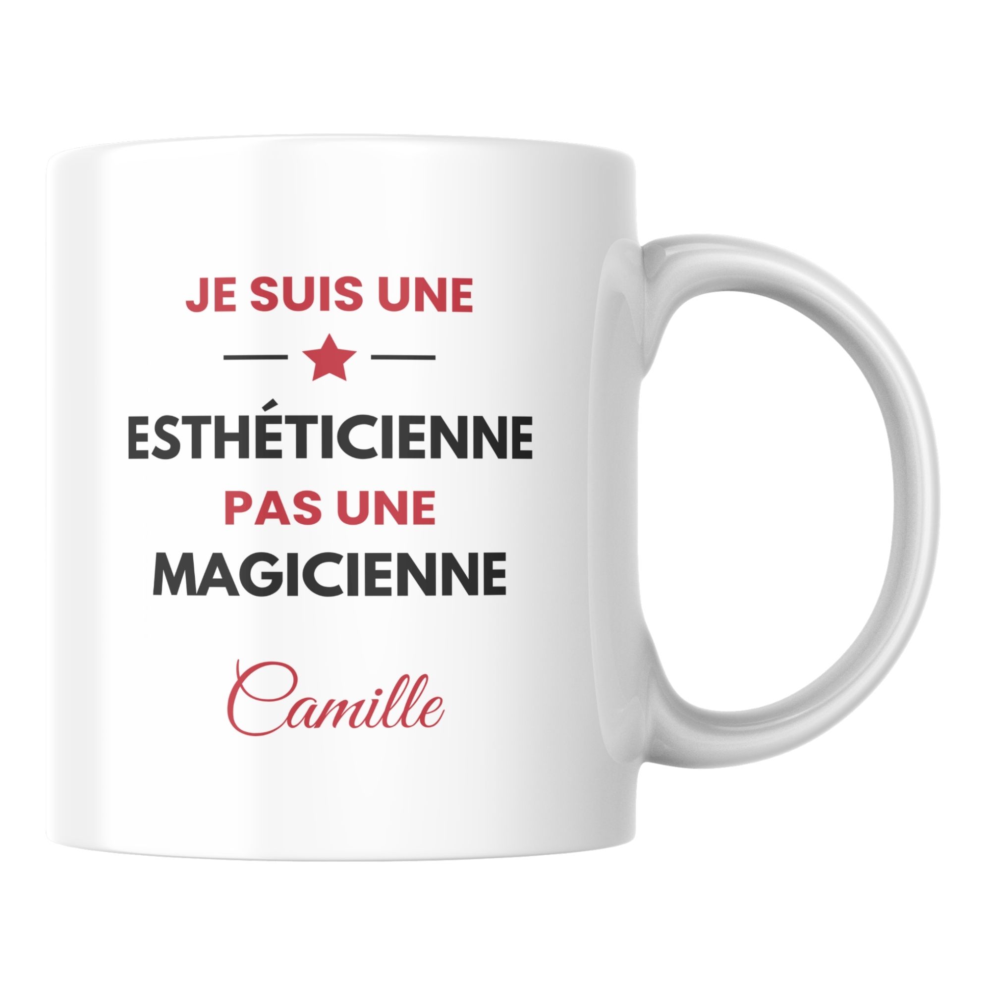 Mug Esthéticienne humour à personnaliser 1 Mug Esthéticienne humour à personnaliser