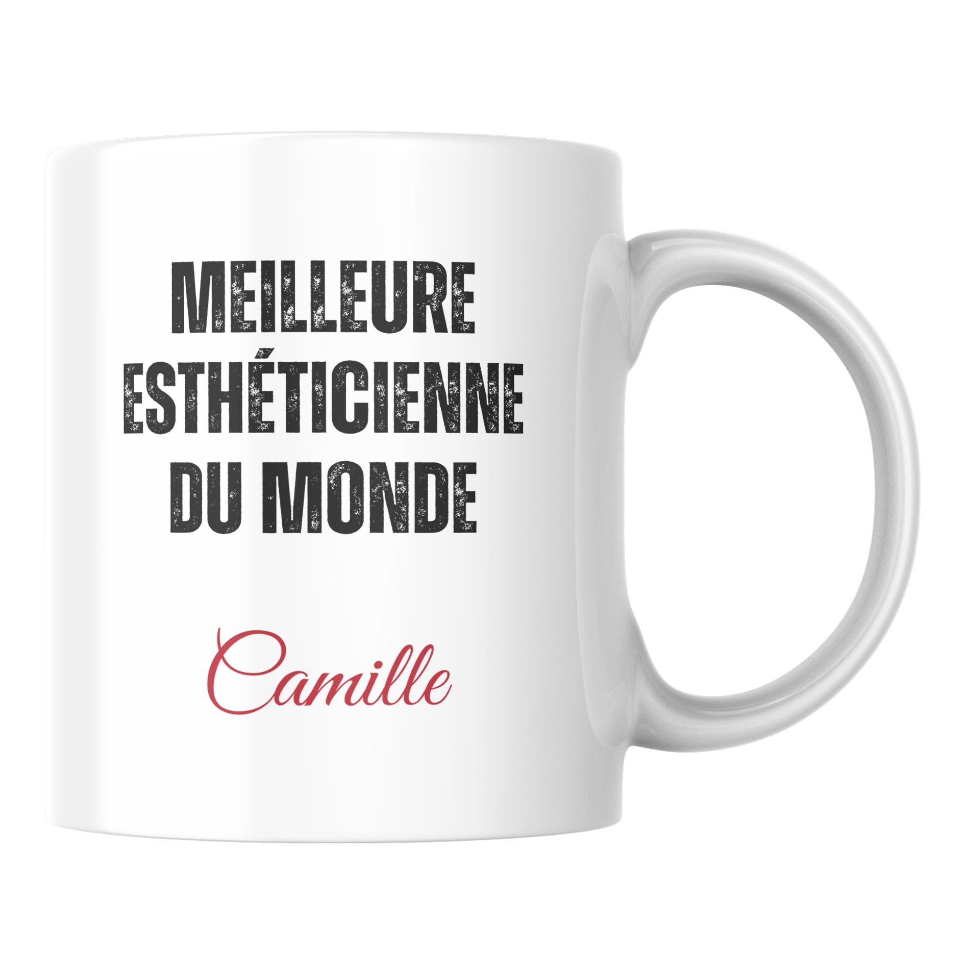 Mug personnalisé meilleur Esthéticienne du monde 1 Mug personnalisé meilleur Esthéticienne du monde