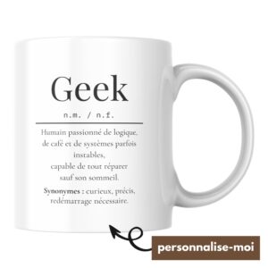 Mug Geek Définition Drôle