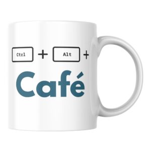 Mug Geek Ctrl Alt Café