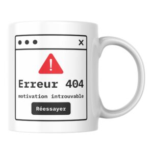 Mug Geek Erreur 404