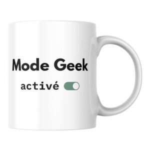 Mug Mode Geek Activé
