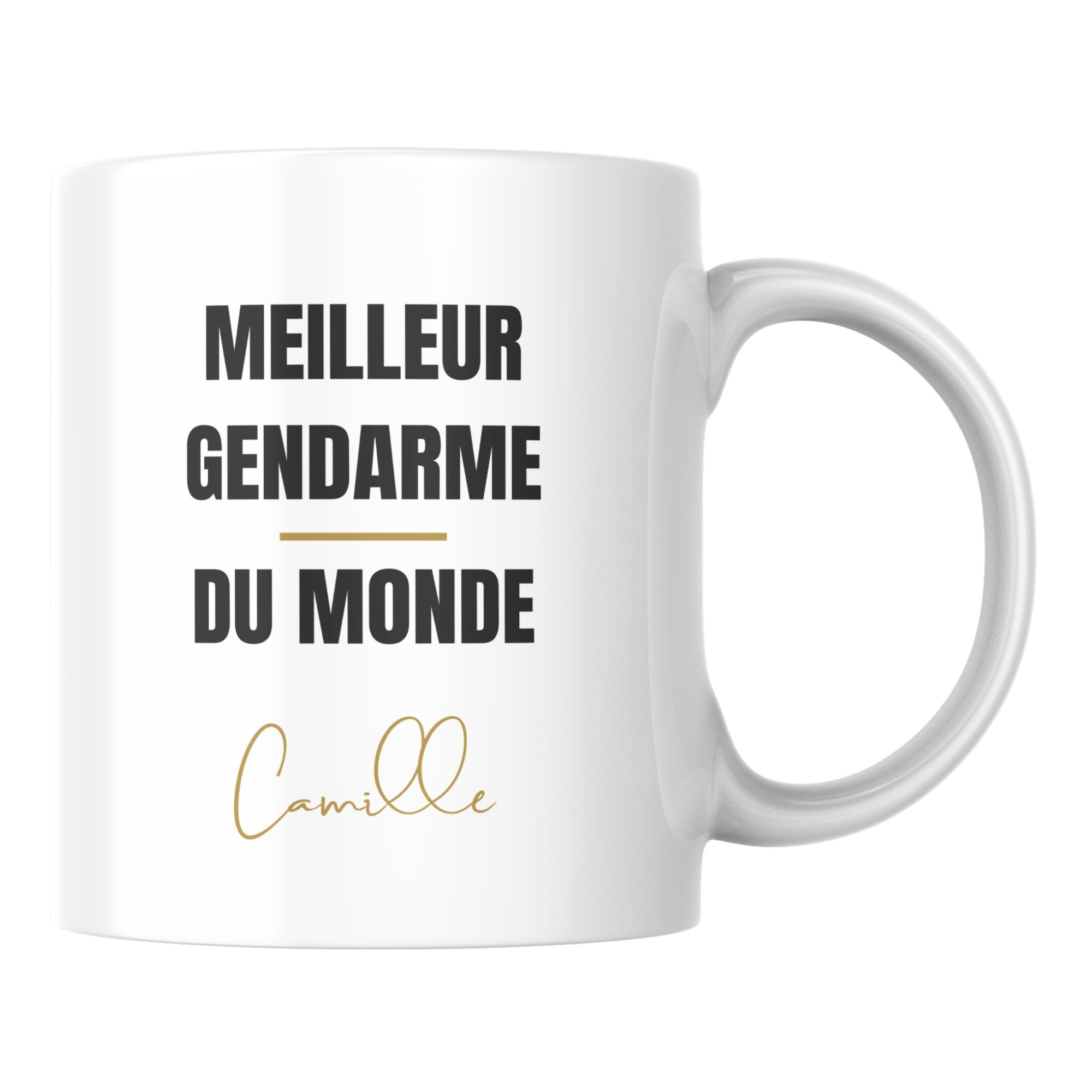 Mug du meilleur Gendarme du monde 1 Mug du meilleur Gendarme du monde