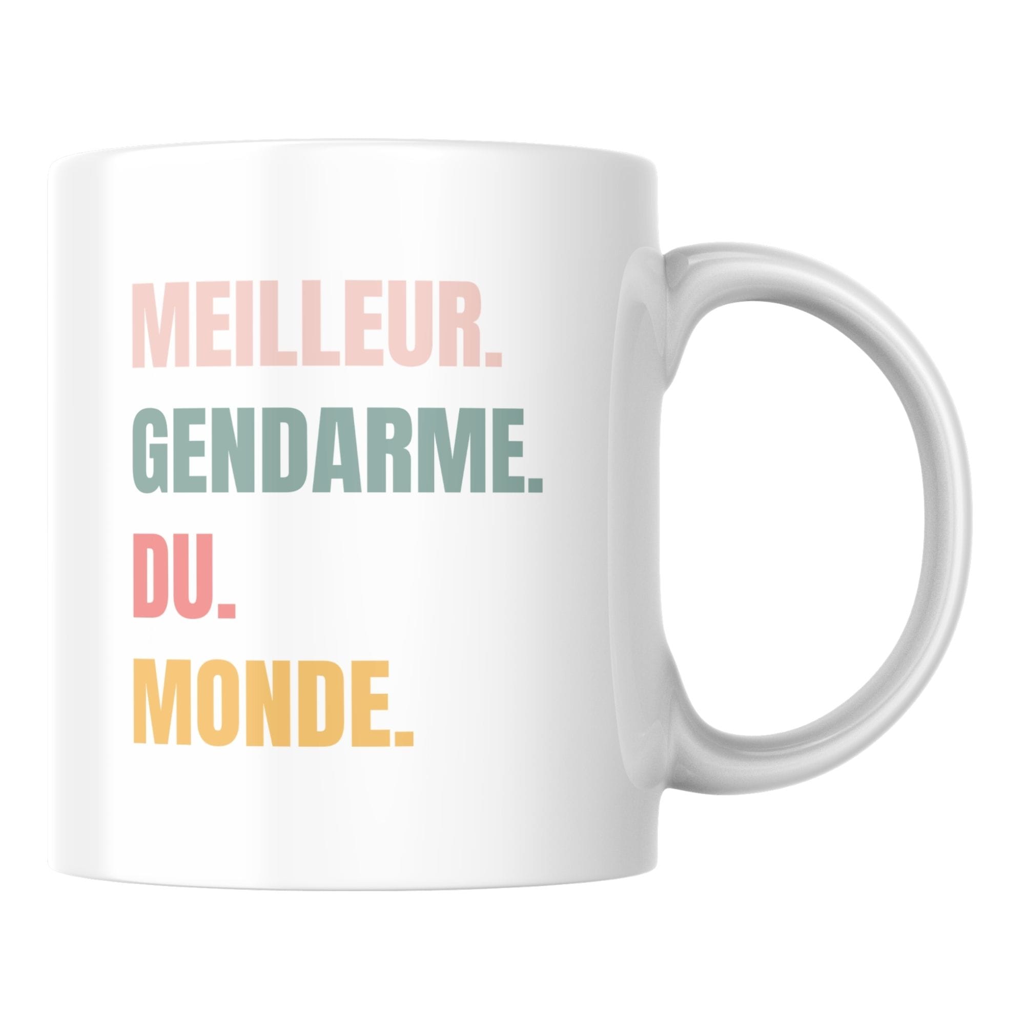 Mug original meilleur Gendarme du monde 1 Mug original meilleur Gendarme du monde