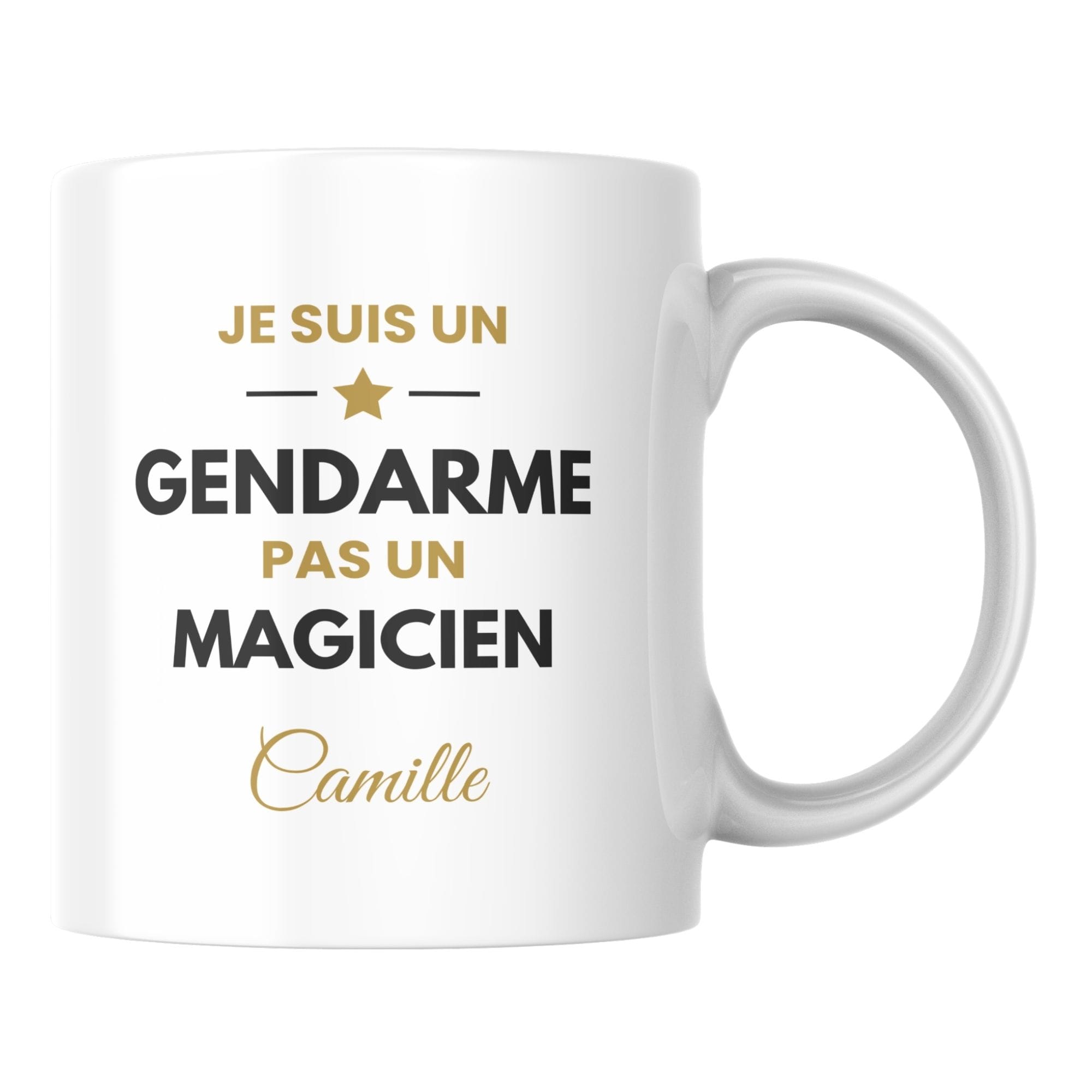 Mug Gendarme humour à personnaliser 1 Mug Gendarme humour à personnaliser
