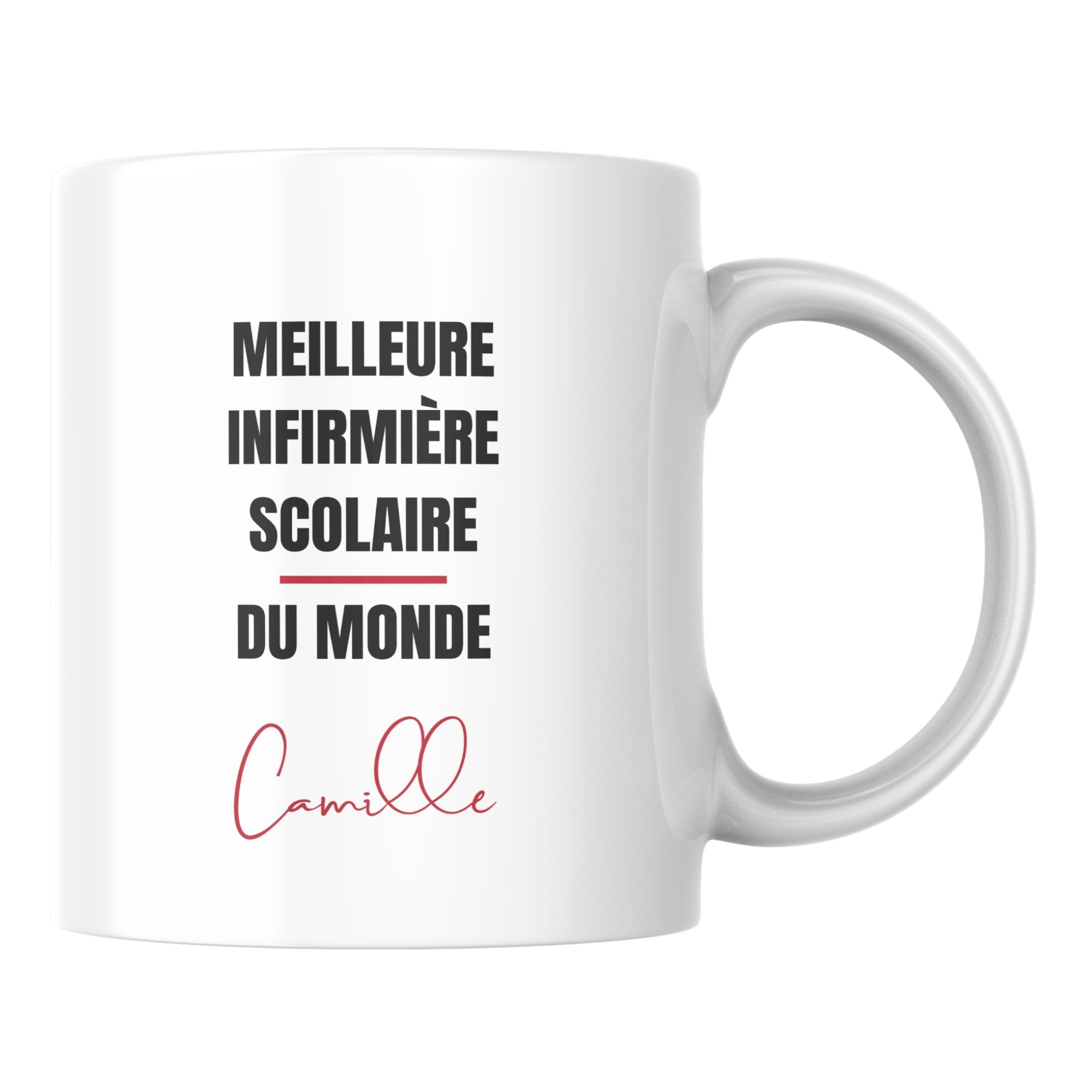 Mug du meilleur Infirmière scolaire du monde 1 Mug du meilleur Infirmière scolaire du monde