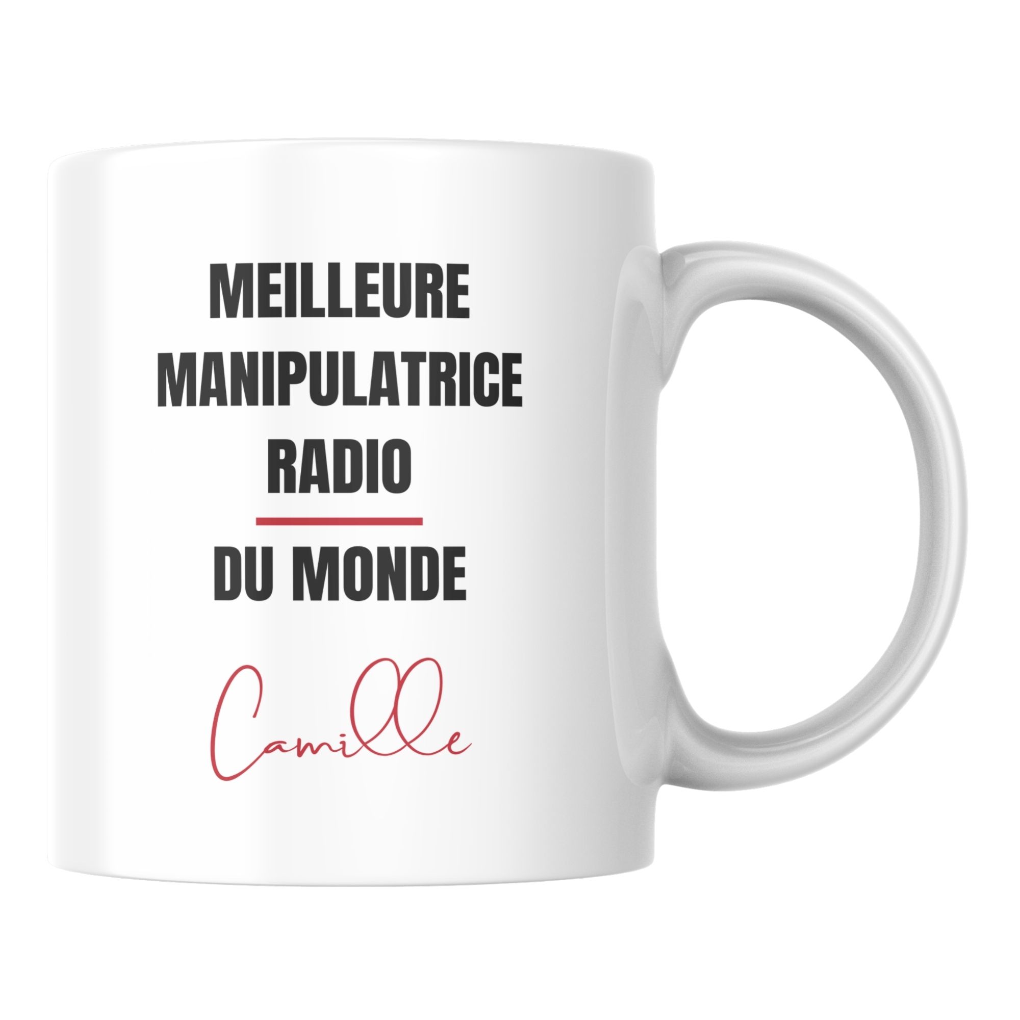 Mug du meilleur Manipulatrice radio du monde 1 Mug du meilleur Manipulatrice radio du monde