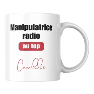 Mug Manipulatrice radio au top