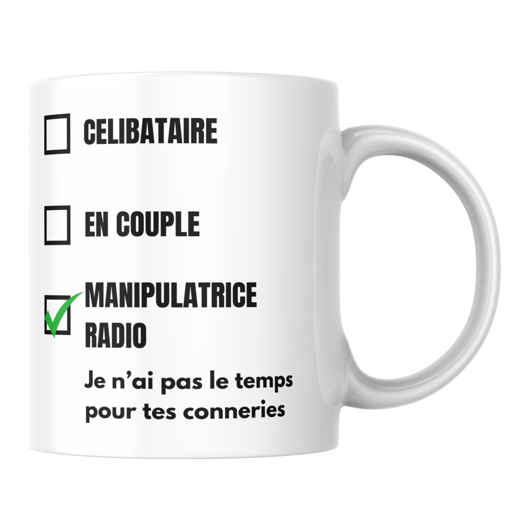 Mug humour Manipulatrice radio 1 Mug humour Manipulatrice radio
